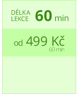 Individuální výuka - balíček 60 minut